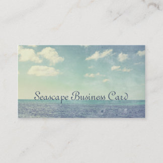Carte de visite marin d'inspiration vintage