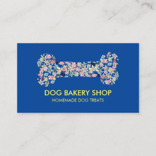 Carte De Visite Marine Os Jaune Homemade Chien Traitements