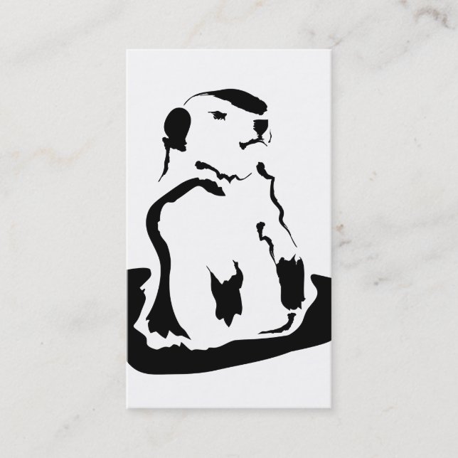 Carte De Visite marmotte (Devant)