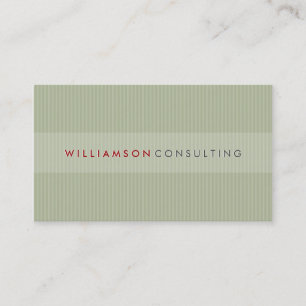 CARTE DE VISITE MASCULINE :: simple pinstripe 3D 1