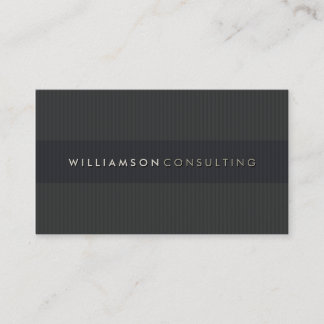 CARTE DE VISITE MASCULINE :: simple pinstripe 3D 1