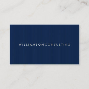 CARTE DE VISITE MASCULINE :: simple pinstripe 4