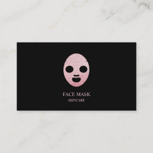 Carte De Visite Masque visage pour soins