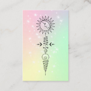 Carte De Visite *~* Massage Sun Woman - Moon Nirvana Yoga Reiki