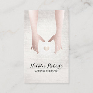 Carte De Visite Massage Thérapie Reiki SPA de guérison de l'énergi