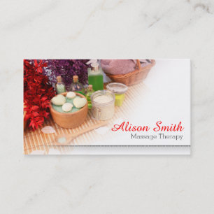 Carte De Visite Massage Therapy/Spa/Health