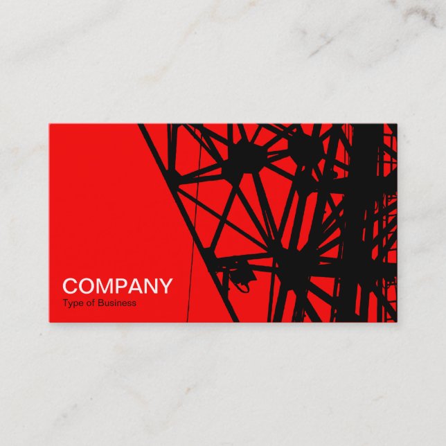Carte De Visite Mast radio - Rouge (Devant)