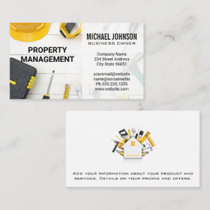 Carte De Visite Matériel de construction Matériel