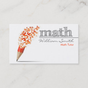 Carte De Visite Math Tuteur