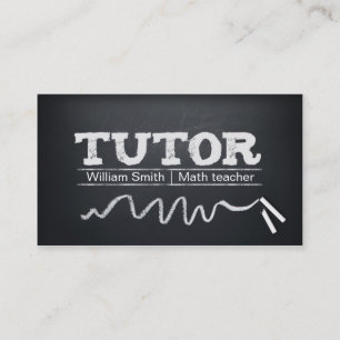 Carte De Visite Math Tuteur/Any Tuteur