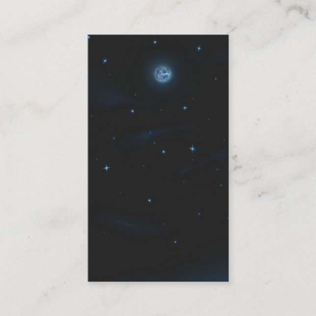 Carte De Visite Mauvaise lune (Devant)