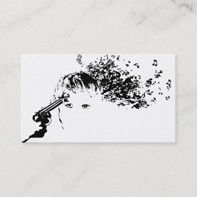 Carte De Visite me tuant doucement (Devant)