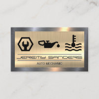 Mécanique | Bordure métal or | Outils Services