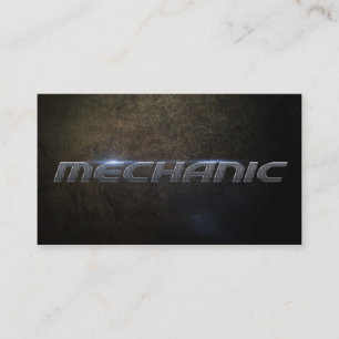 Carte De Visite Mechanic Business card