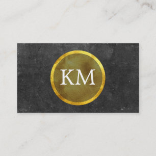 Carte De Visite Médaille d'or II Deluxe, Ardoise