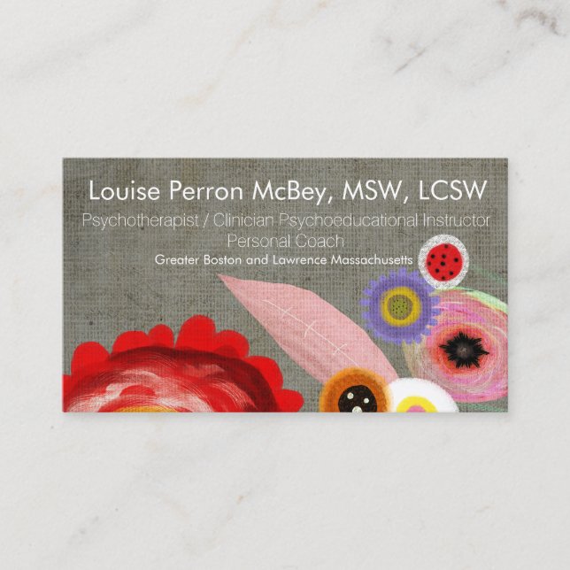 Carte De Visite Médecin de santé (Devant)