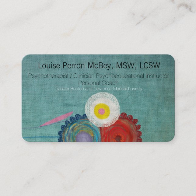 Carte De Visite médecin Médicale infirmière clinique santé (Devant)