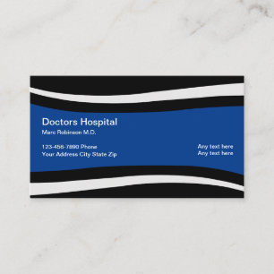 Carte De Visite Médecin Moderne