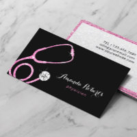 Médecin Moderne Parties scintillant rose Docteur e