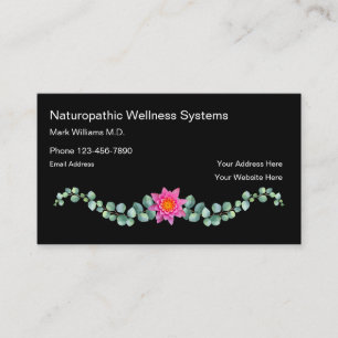 Carte De Visite Médecin naturopathe Conception naturelle