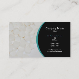 Carte De Visite Médecin praticien de comprimés de pharmaceutiques