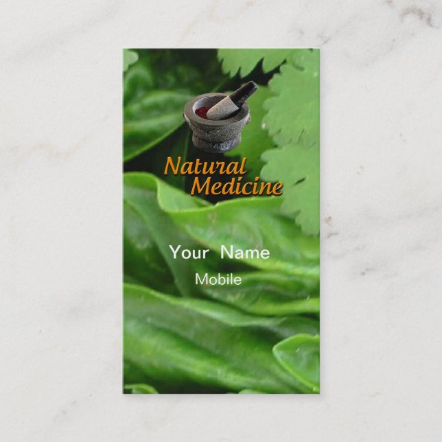 Carte De Visite Médecine (Devant)