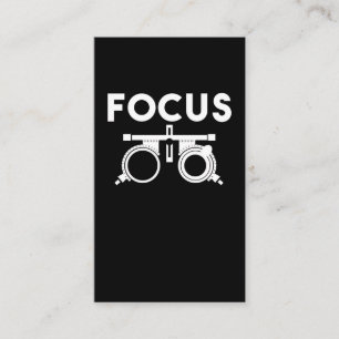 Carte De Visite Médecins des yeux Humour Opticiens amusants