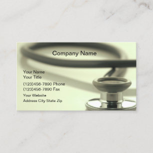 Carte De Visite Medical Healthcare Company