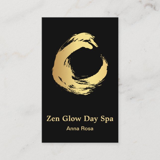 Carte De Visite *~* Méditation Abstraite Reiki Zen pour brosse d'o (Devant)