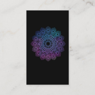 Carte De Visite Méditation de Chakra de guérison spirituelle Rei