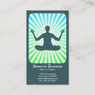 Carte De Visite méditation : rétros rayons