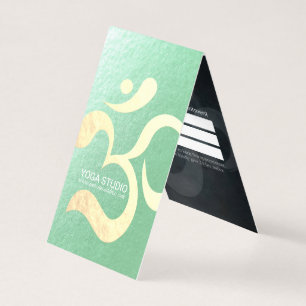Carte De Visite Méditation Yoga Instructeur OM Symbole Prix