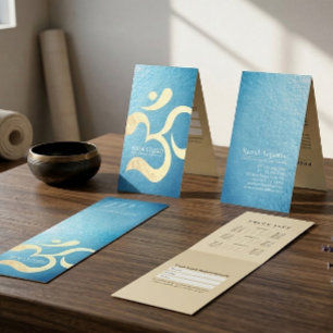 Carte De Visite Méditation Yoga Instructeur OM Symbole Prix