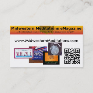 Carte De Visite Méditations du Mid-West