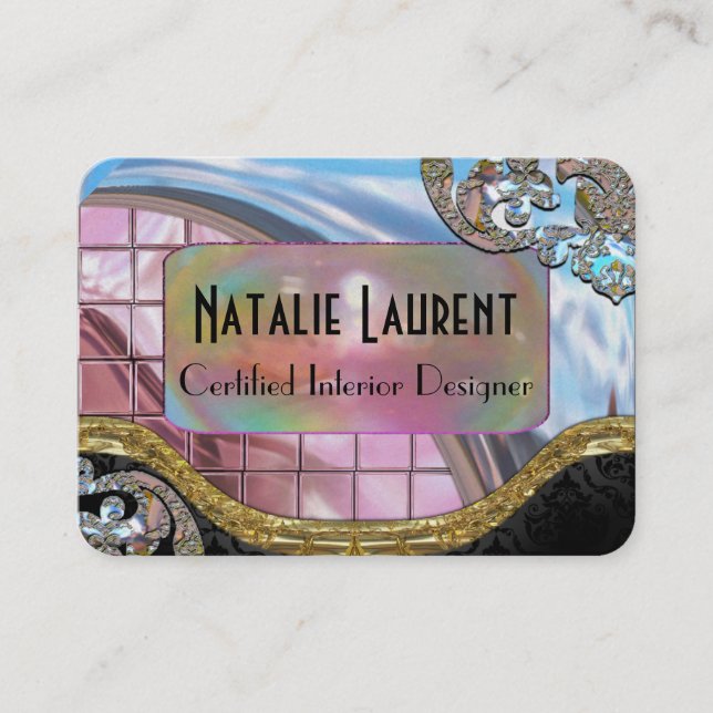 Carte De Visite Megacoppa Pearl Professional 3,5 pouces x 2,5 pouc (Devant)