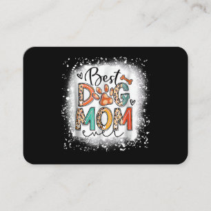 Carte De Visite Meilleure maman de chien jamais Maman de la fête d