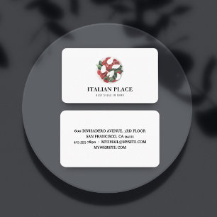 Carte De Visite Meilleure Salade Moderne En Town Professionnel