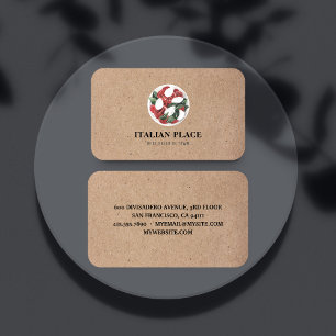 Carte De Visite Meilleure Salade Moderne En Town Professionnel