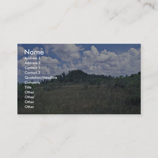 Carte De Visite Melaleuca (Devant)