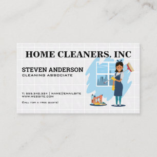 Carte De Visite Ménage de ménage