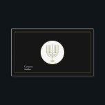 Carte De Visite Menorah<br><div class="desc">Le Carte de visite Menorah peut être utilisé à de multiples fins. Le Carte de visite Menorah est entièrement personnalisable. Conçu par Norman Reutter</div>