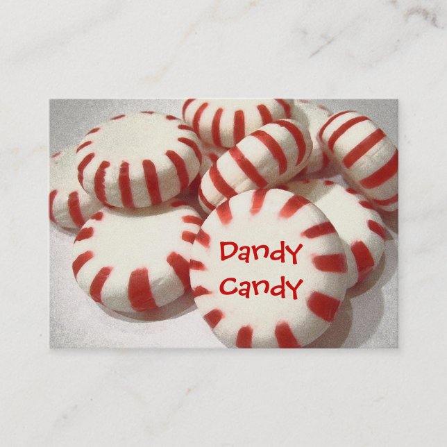 Carte De Visite Menthes poivrées (Devant)