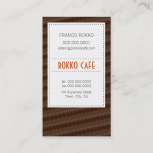 CARTE DE VISITE :: menu funky 15