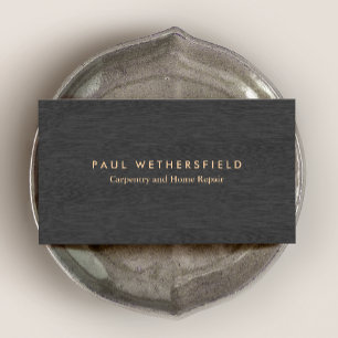 Carte De Visite Menuiserie et entretien simples