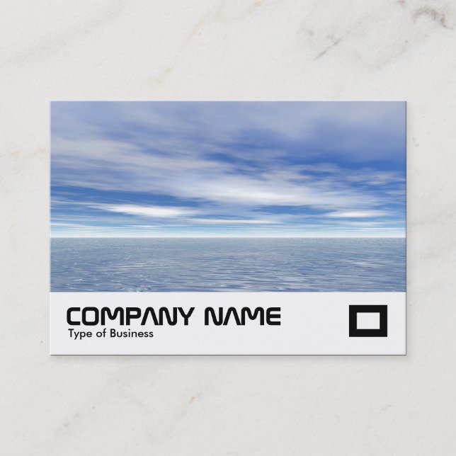 Carte De Visite Mer et ciel (Devant)