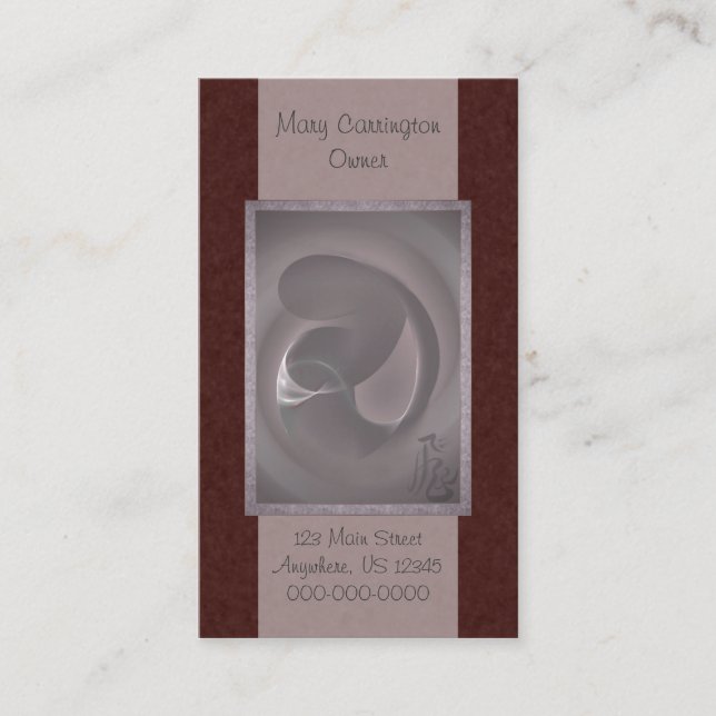 Carte De Visite Mère et enfant (Devant)