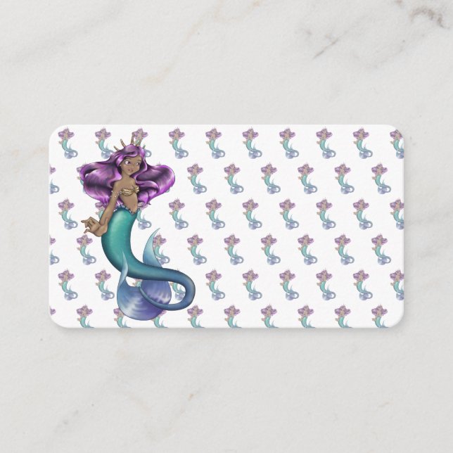 Carte De Visite Mermaid Iole (Devant)