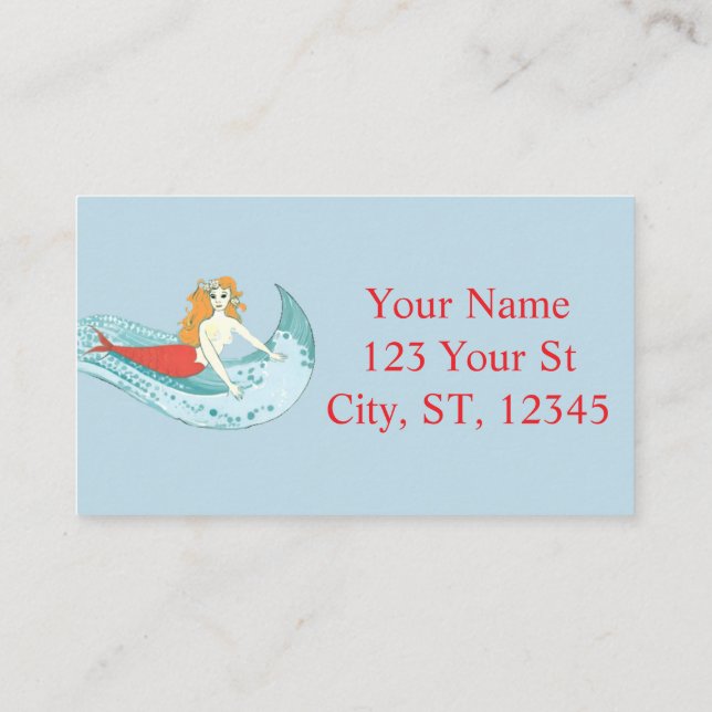 Carte De Visite Mermaid Thunder_Cove (Dos)
