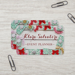 Carte De Visite Merveilleux cadeau de Noël adorable Wreath