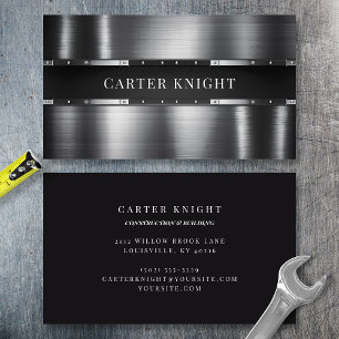 Carte De Visite Métal à rendement industriel